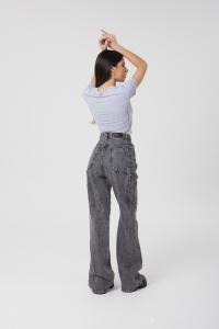 Jean Dama Carpintero Wideleg - Miniatura 4