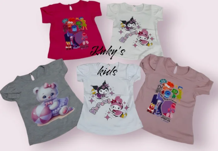 Remeras de Algodón Beba