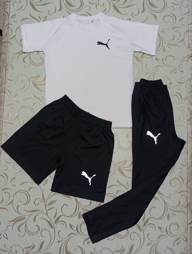 Conjuntos Trio de Niño Remera Pantalon Short - Imagen 3