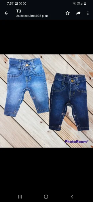 Pañalero Jeans 3 Colores