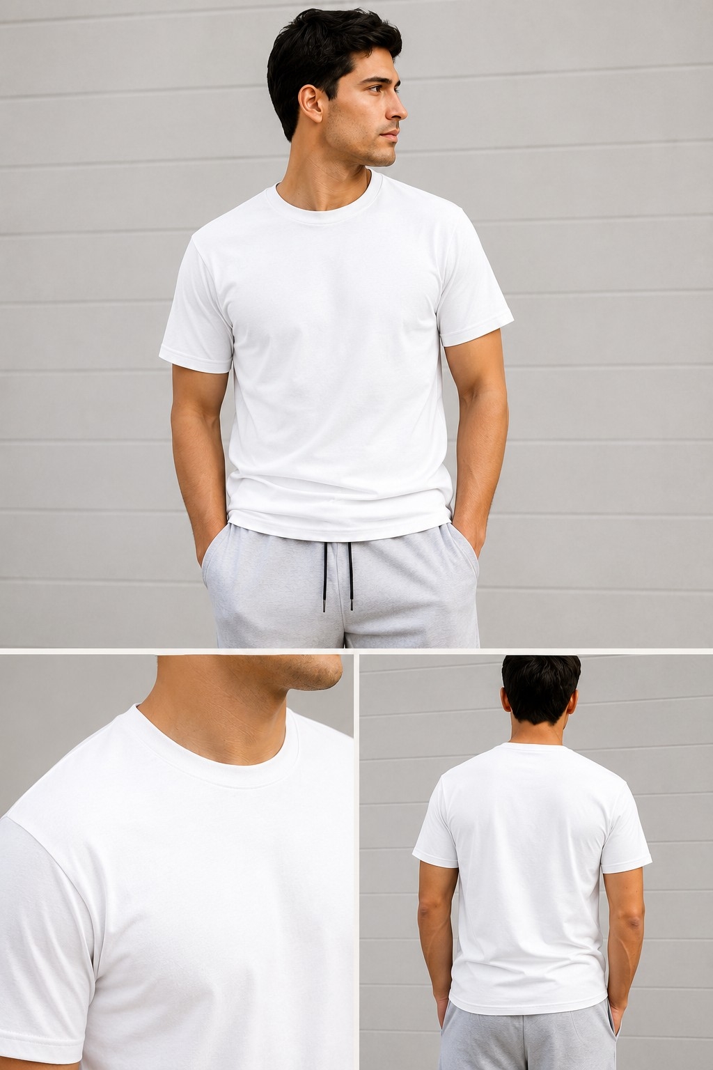 Remeras Lisas Algodon Peinado 24.1 - Imagen 4