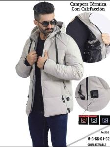 Campera Patagónica con Calefacción Estufa - Miniatura 2