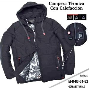 Campera Patagónica con Calefacción Estufa - Miniatura 3