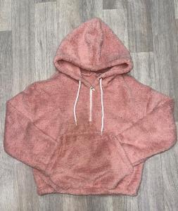 Buzo Peluche Dama Cierre