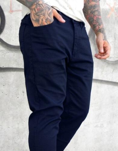 Pantalón Semi Recto/semi Chupin -jeans Elastizados