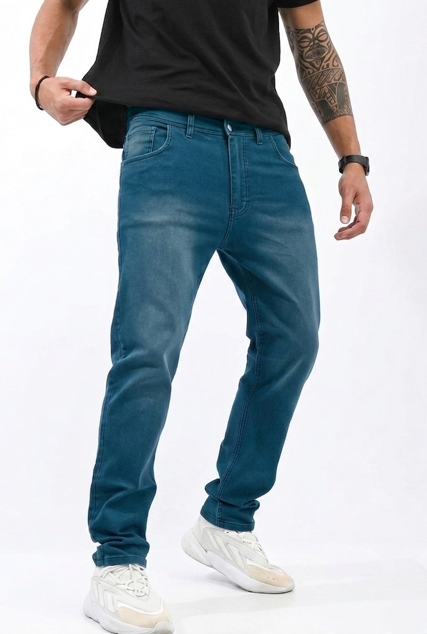 Pantalón Semi Recto/semi Chupin -jeans Elastizados - Imagen 2