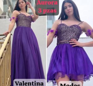 Vestido Tres Piezas Aurora- Laila-emily- Ruby- Celene