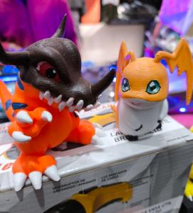 Figuras 3d de Digimon, Pokémon y Más Modelos!