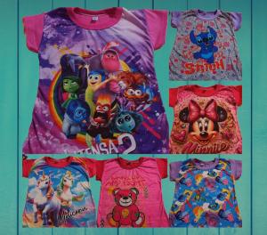 Remera Nena Algodon Espon Sublimado