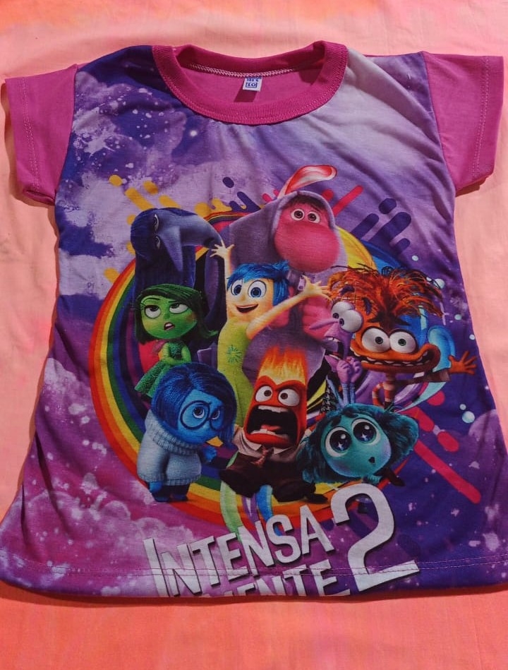Remera Nena Algodon Espon Sublimado - Imagen 2