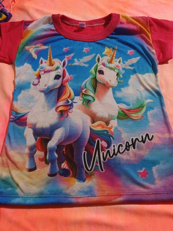 Remera Nena Algodon Espon Sublimado - Imagen 3