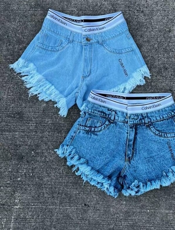 Jean Short Playero Calvin Klein Dama - Imagen 5