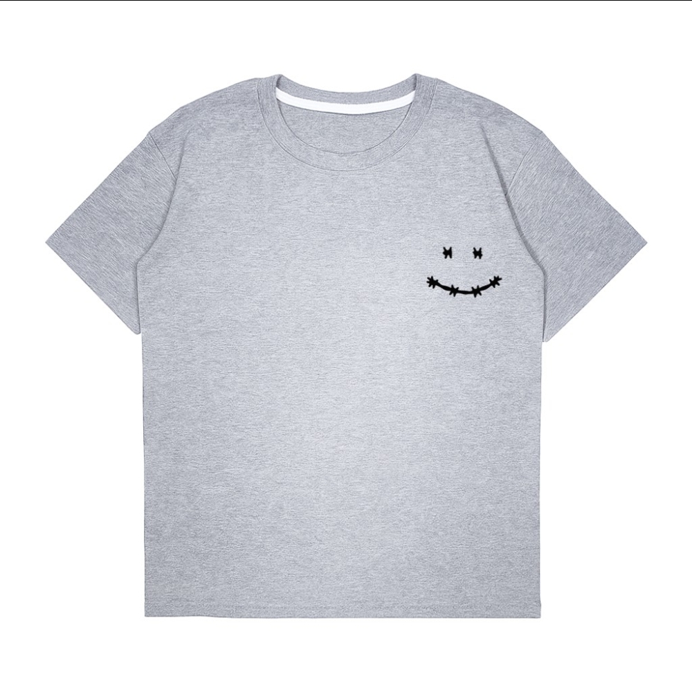 Unisex - Remera Ovsize Smile - Imagen 5
