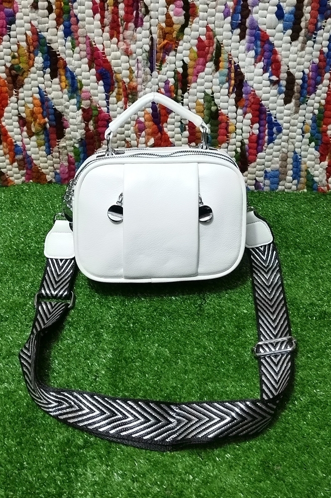 Carterita Morral de Cuero Pu Excelente Calidad - Imagen 2