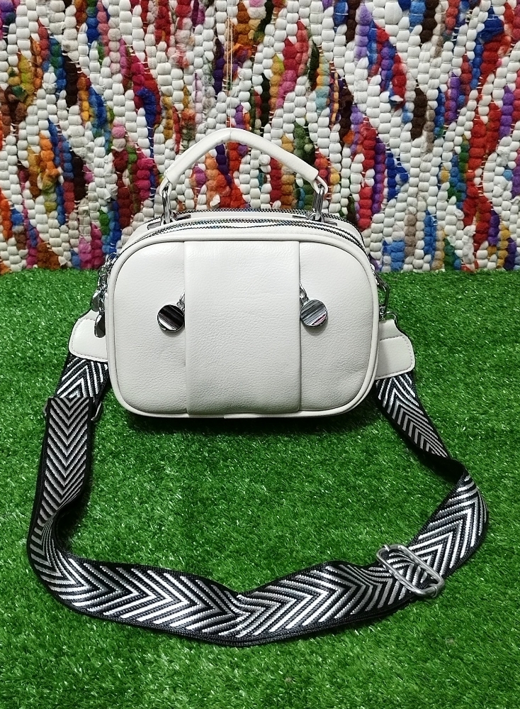 Carterita Morral de Cuero Pu Excelente Calidad - Imagen 4