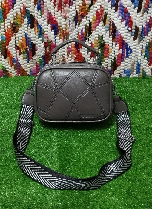 Carterita Morral de Cuero Pu Excelente Calidad