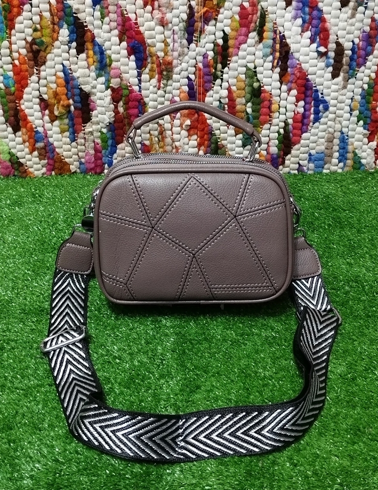 Carterita Morral de Cuero Pu Excelente Calidad - Imagen 2