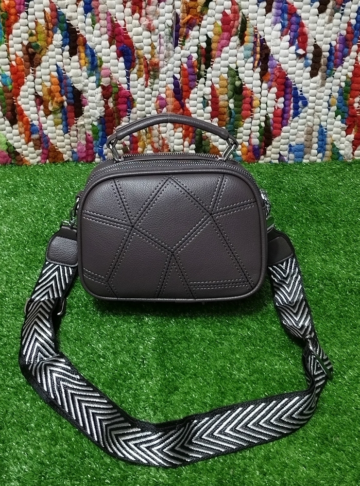 Carterita Morral de Cuero Pu Excelente Calidad - Imagen 5