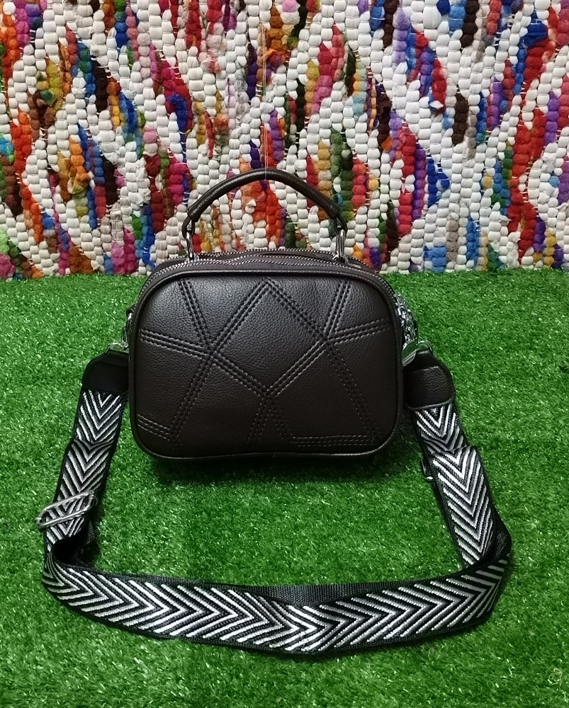 Carterita Morral de Cuero Pu Excelente Calidad - Imagen 6