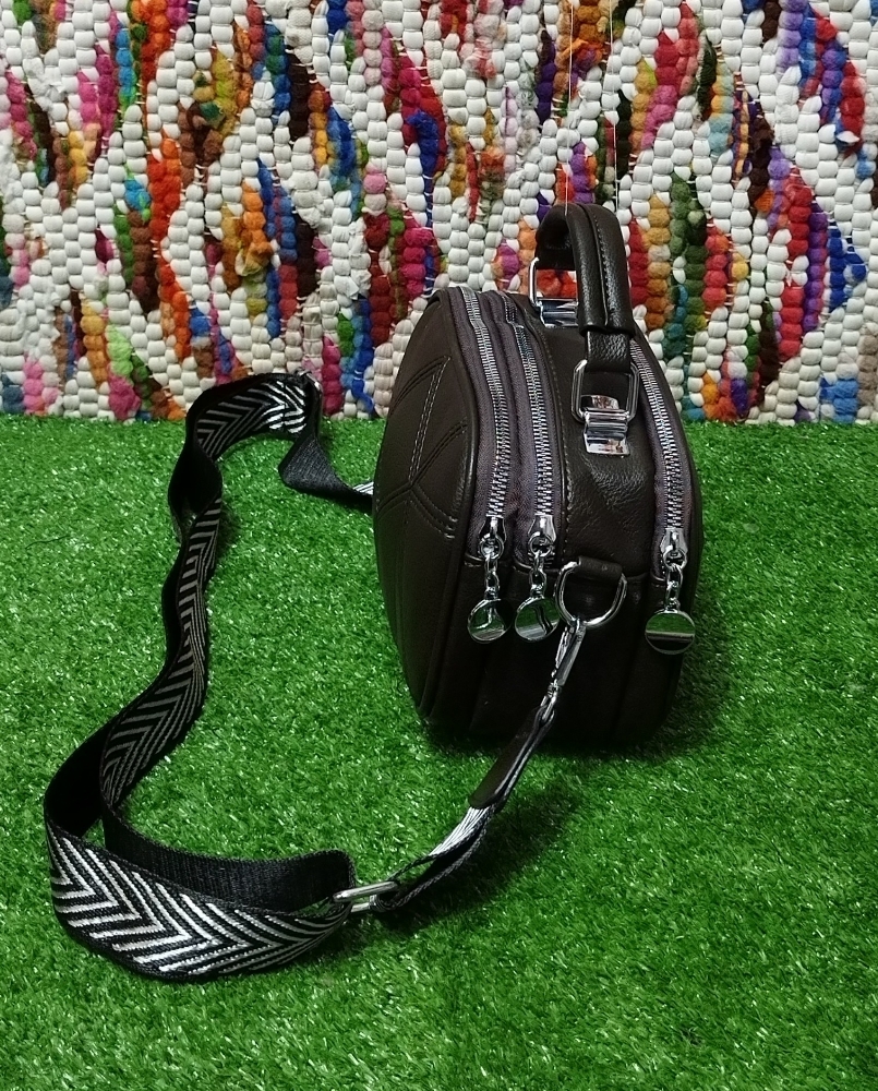 Carterita Morral de Cuero Pu Excelente Calidad - Imagen 7