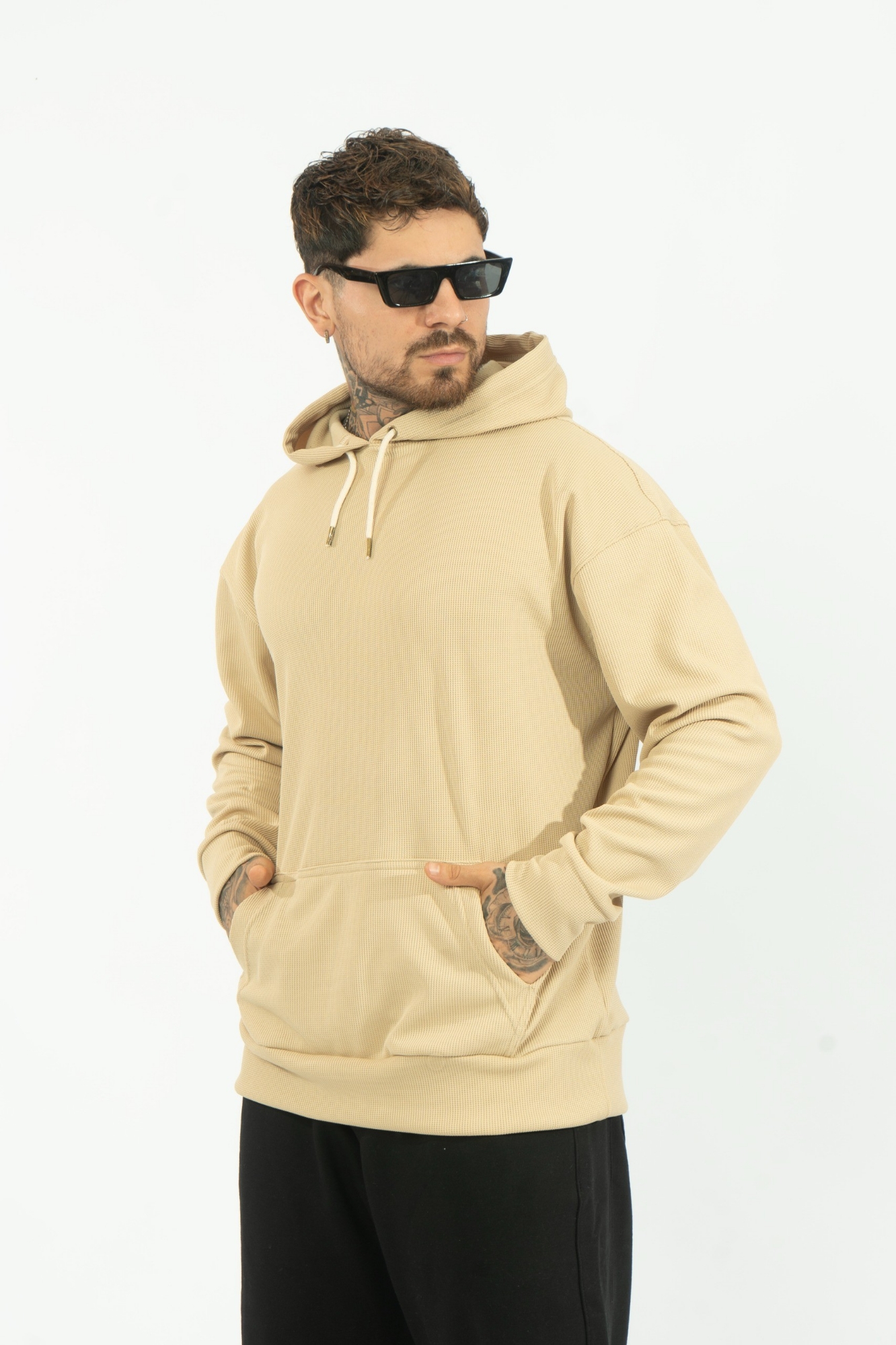 Buzo Wafle Oversize - Imagen 2
