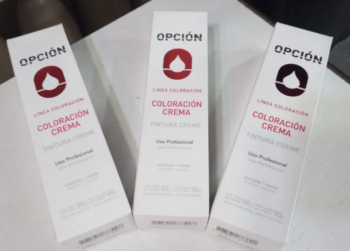 3 Opción Tinturas X 60g Cada Pomo, Sólo Efectivo !!!