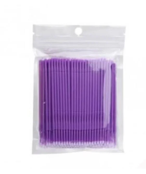 Microhisopos Descartables para Pestañas X 100u