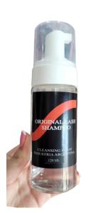 Shampoo Espuma Limpiadora para Pestañas X 100mo Original Lash, Uso Profesional