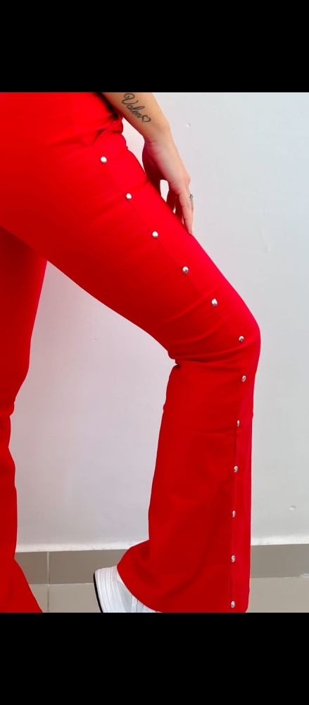 Calza Oxford con Tachas de Bengalina Elastizada Talles del 1 al 4 - Imagen 2