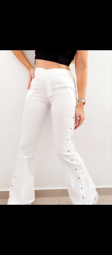 Calza Oxford con Tachas de Bengalina Elastizada Talles del 1 al 4 - Imagen 3