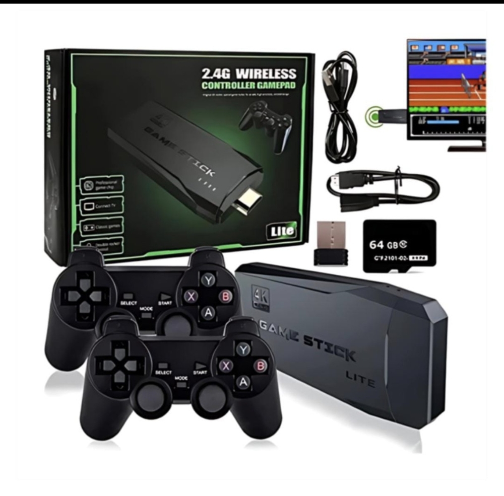 Game Stick con 2 Joystick, Juegos Arcade - Imagen 1