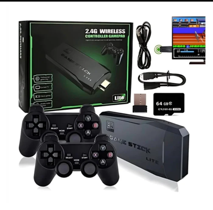 Game Stick con 2 Joystick, Juegos Arcade