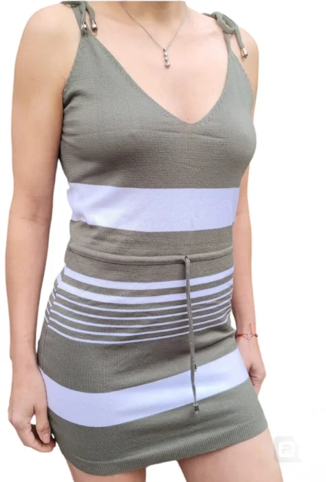 Vestido Rayado