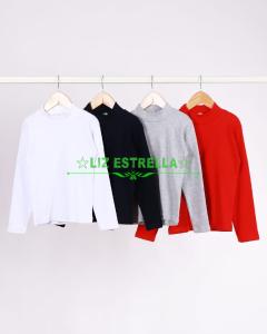 Media Polera Interlock