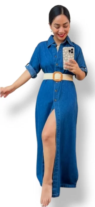Maxivestidos Jeans Premiun