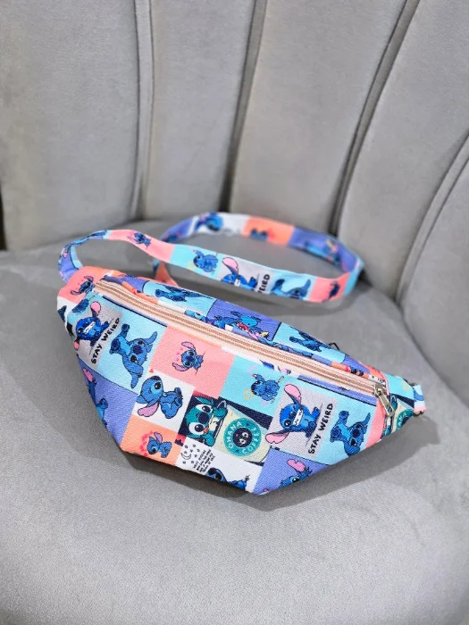 Riñoneras Nenas Nenes Infantiles Personajes Sublimada Urbana Tendencia Liviana Cómoda
