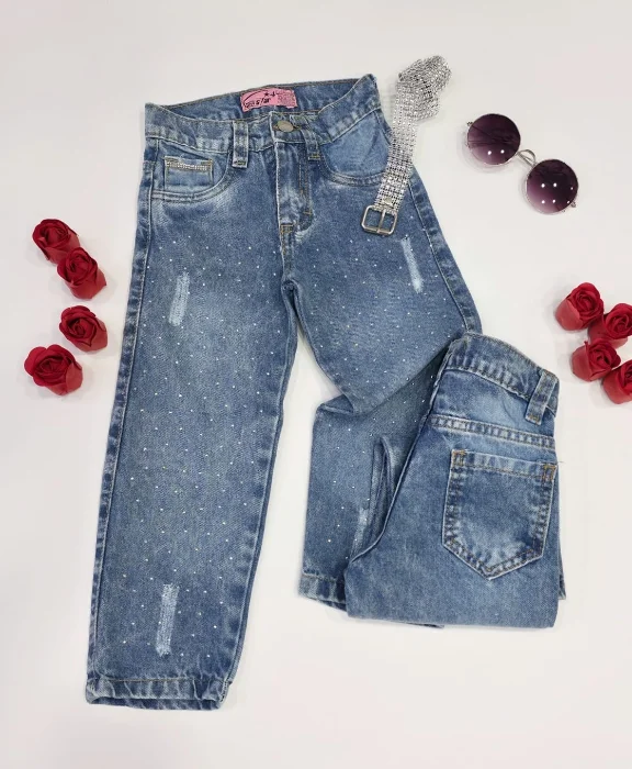 Pantalón Mom Gloria para Niñas