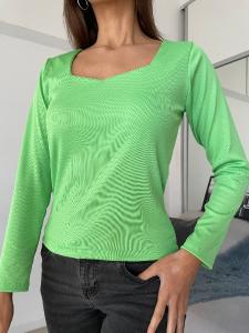 Remera Corazon Corte Espejo
