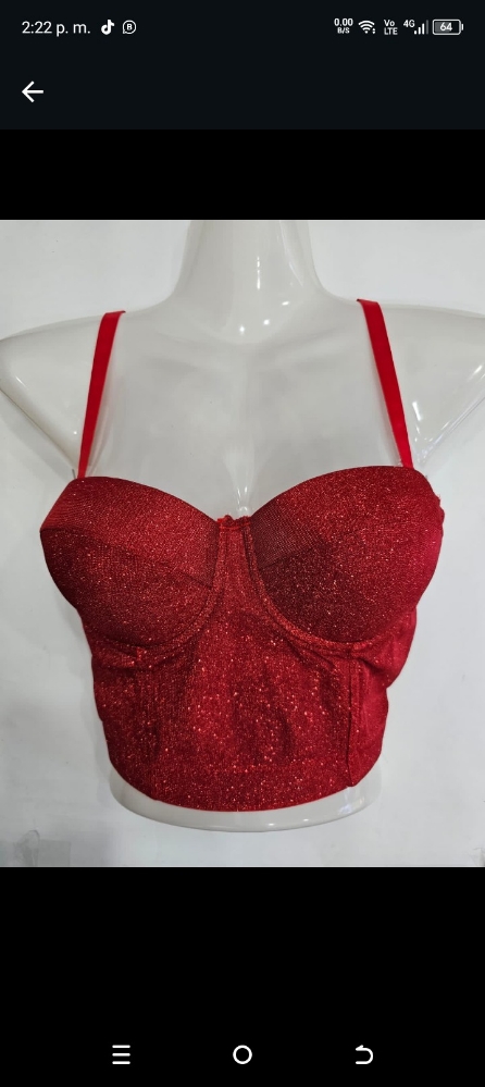 Top Brillo X Docena Talla 75/80/85/90 - Imagen 2