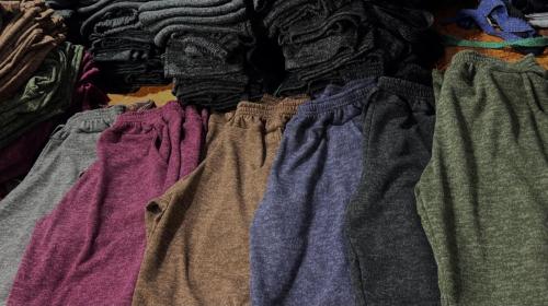 Conjunto Lanilla Jogger Elastizado Campera +pantalon Rectos - Miniatura 2