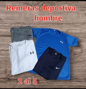 Remeras Deportivas Hombre