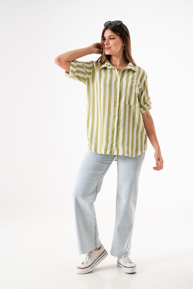 Camisa Rayado Lis M.3/4(l, Xxl) - Imagen 3