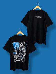 Remeras Oversize Duki Trueno Bandas - Miniatura 6