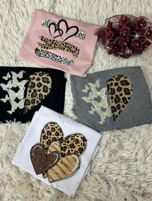 Remeras de Algodón de Mujer