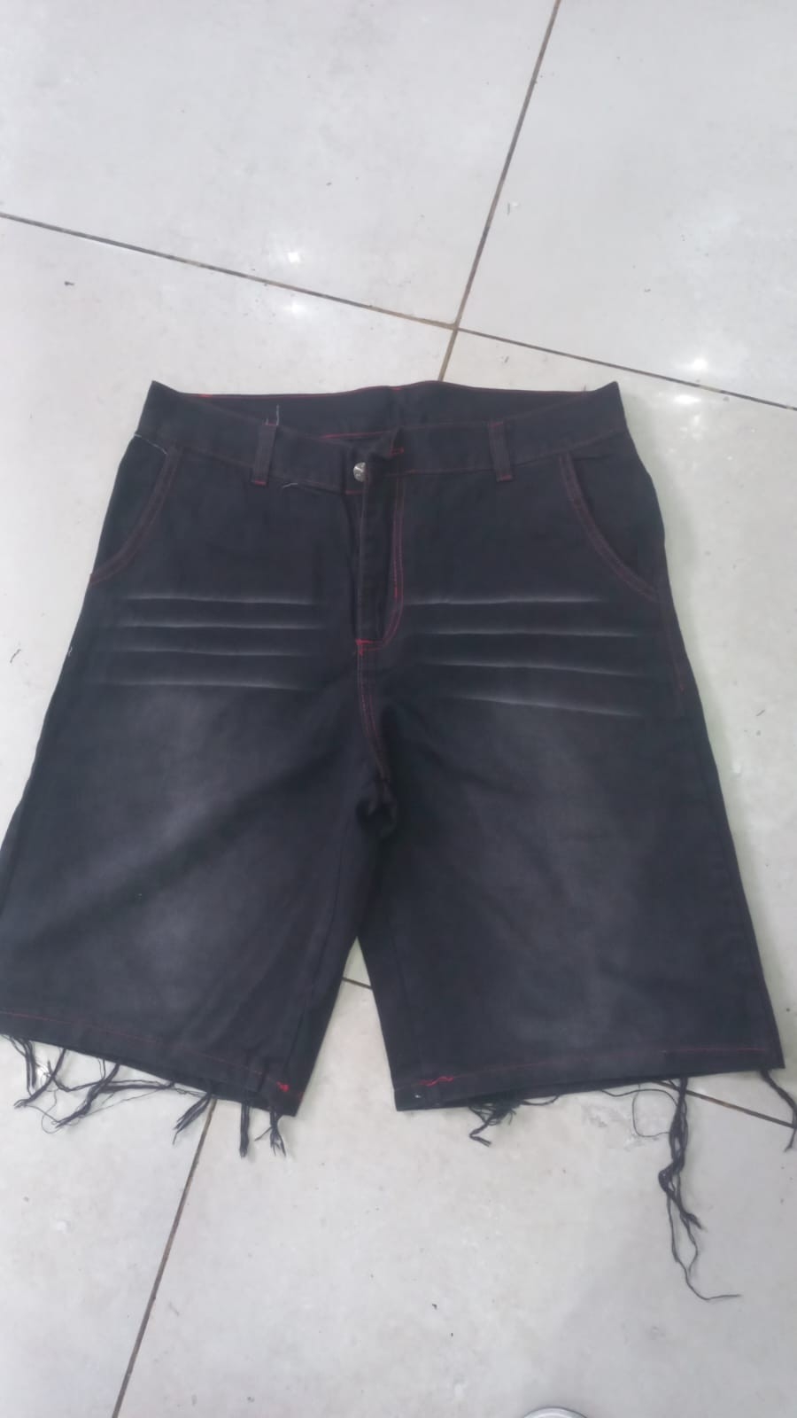 Bermuda Jean Baggy Colores Hombre - Imagen 3