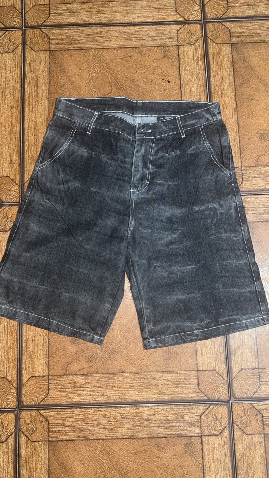 Bermuda Jean Baggy Colores Hombre - Imagen 6