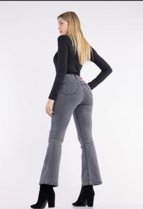 Jean Oxford Gris Mujer