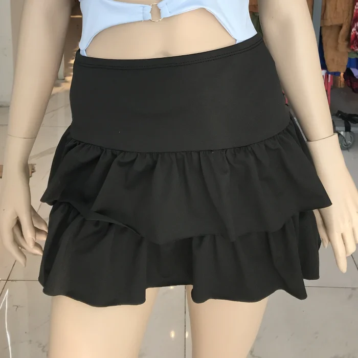 Pollera con 2 Volados