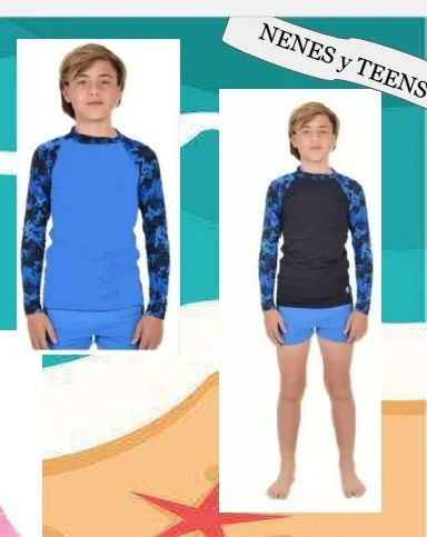 Remera Teens Playa/pileta