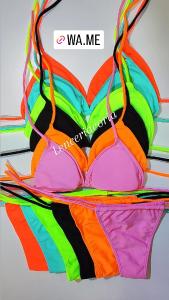 Bikini Triángulo con Tiras Largas Less Regulable (60003)